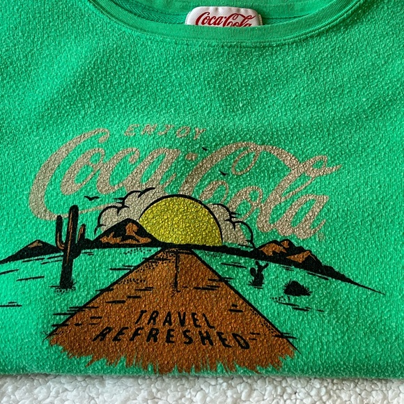 Coca-Cola Wildfox “Travel Refreshed” Baggy Beach Jumper - Picture 1 of 4